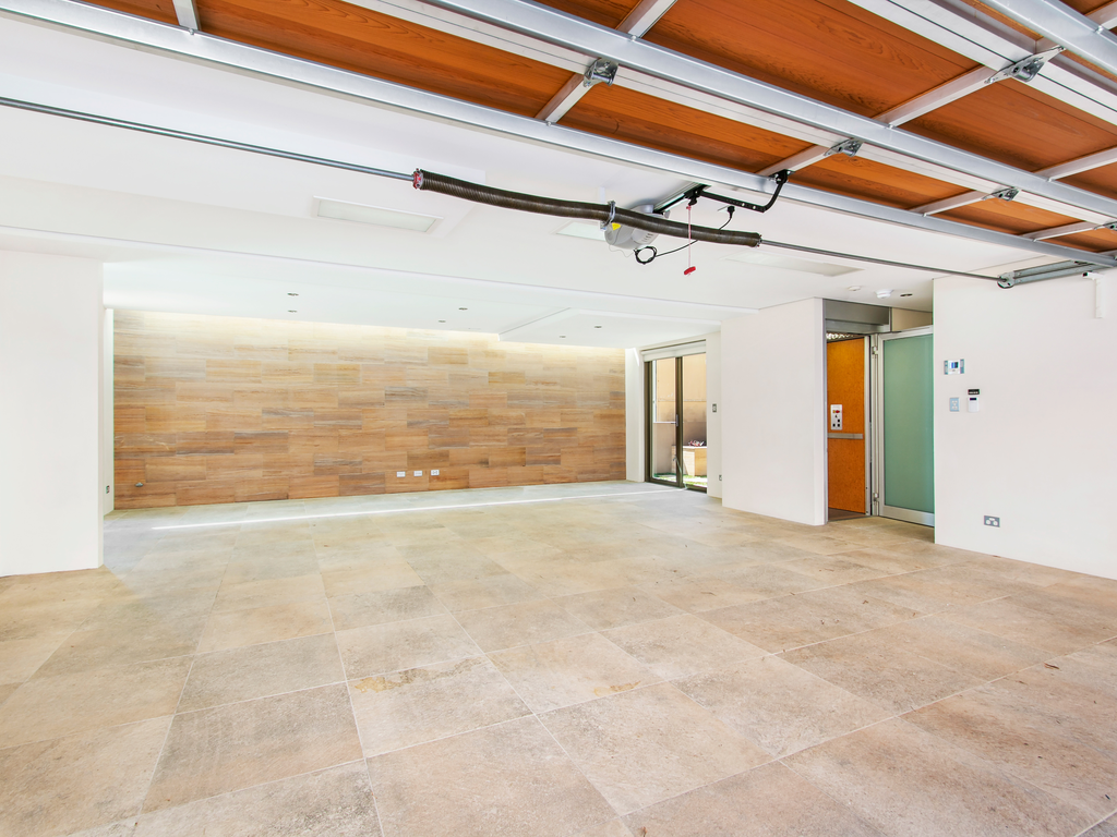 redone garage interior