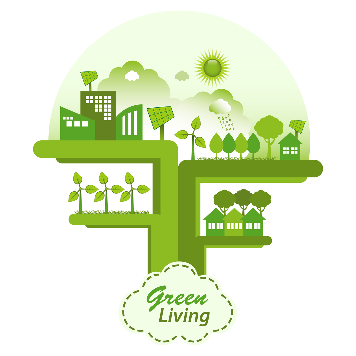 Green Living icon