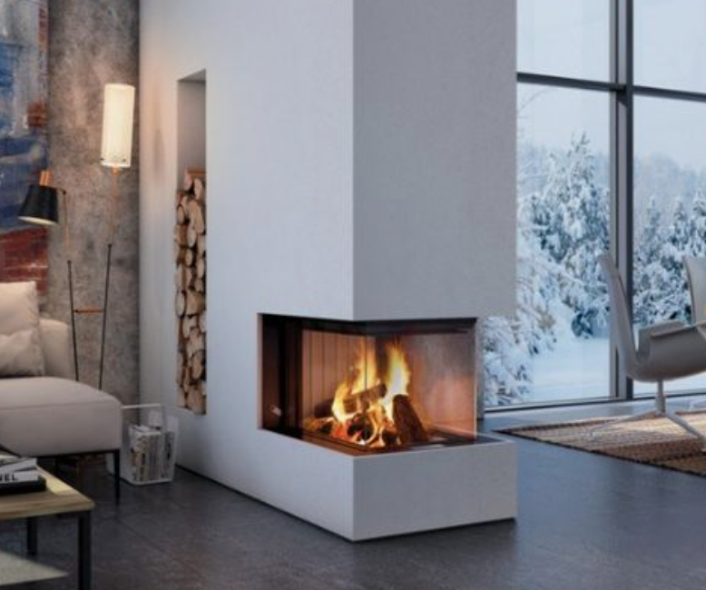 2 sides fireplace - 3 sides