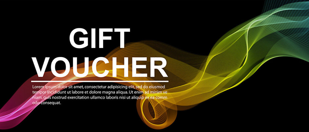 Gift voucher template. Vector illustration.