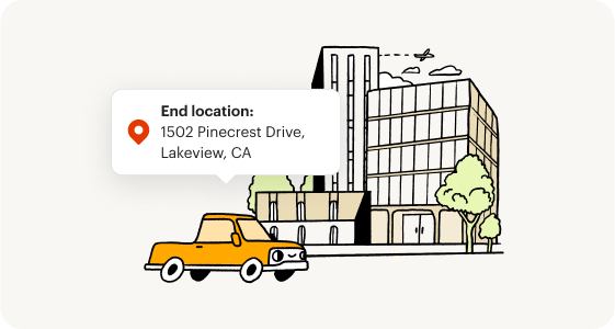 No deciphering addresses with mileiq app