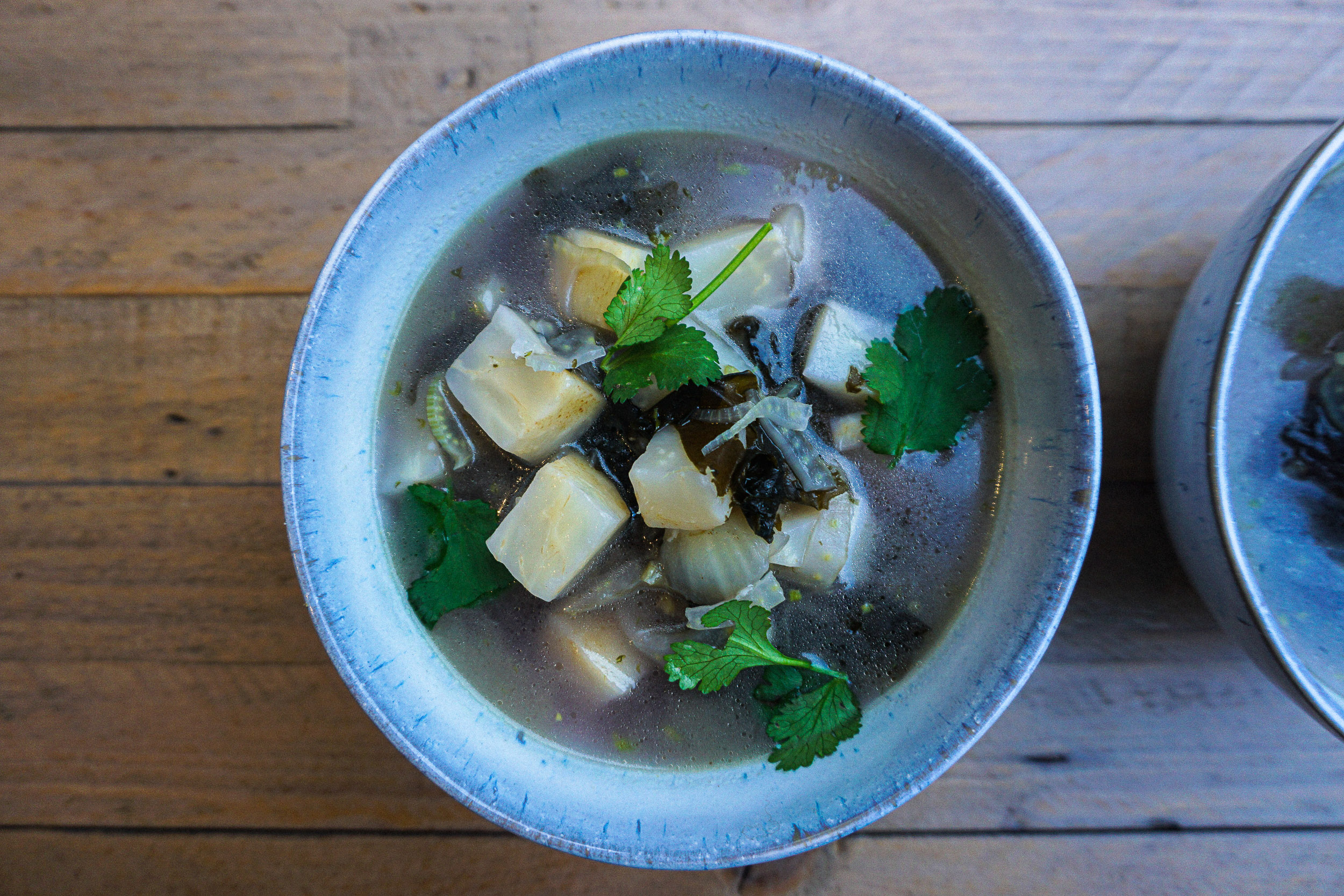 Winter seasonal alternative wellbeing soup