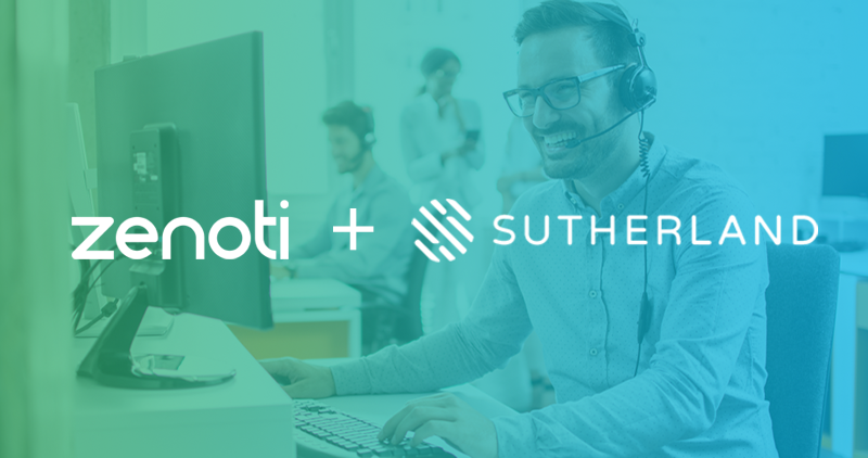 Zenoti Announces Strategic Partnership with Sutherland Global to Bring Real-Time, 24x7 Customer Support to More Than 12,000 Beauty and Wellness Businesses
