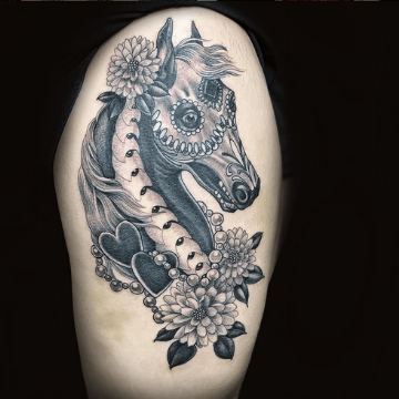 Javier Pina tattoo work 1 - Studio City location