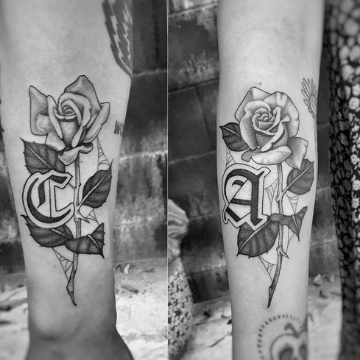 Connie Kang tattoo work