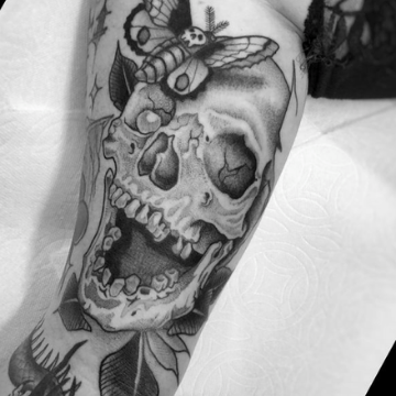 Connie Kang tattoo work