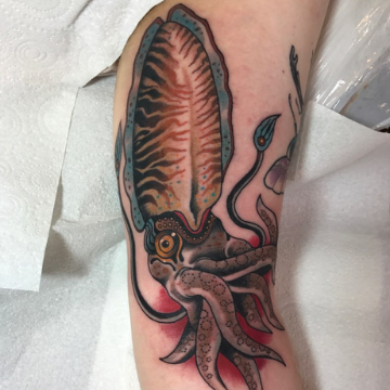 Jody Dawber tattoo work 3 - Echo Park location