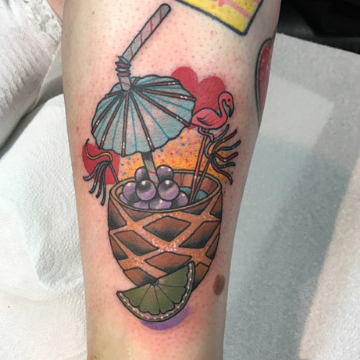 Jody Dawber tattoo work 2 - Echo Park location