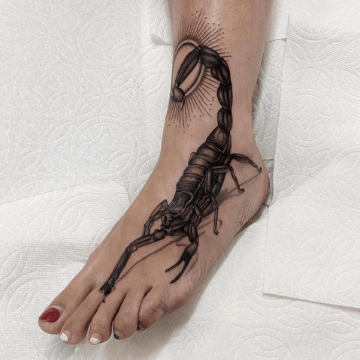 Michael Mendoza tattoo work 3 - Studio City location