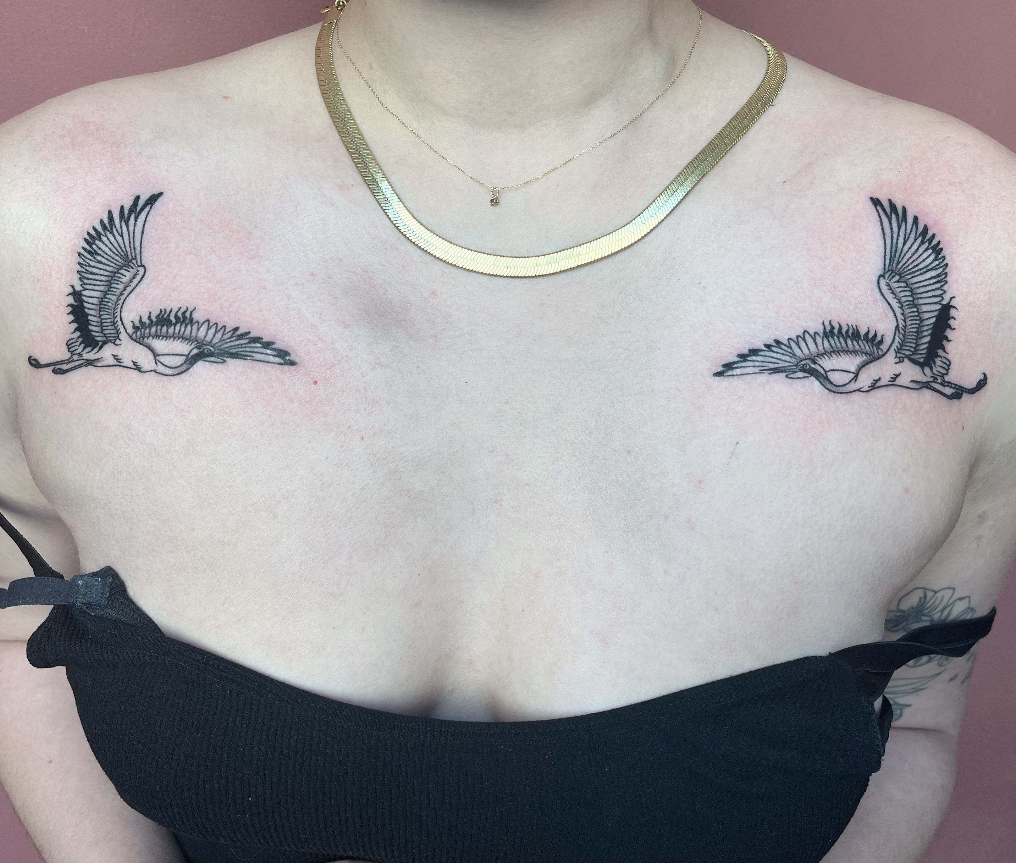 Abby tattoo work 2 - Studio City location