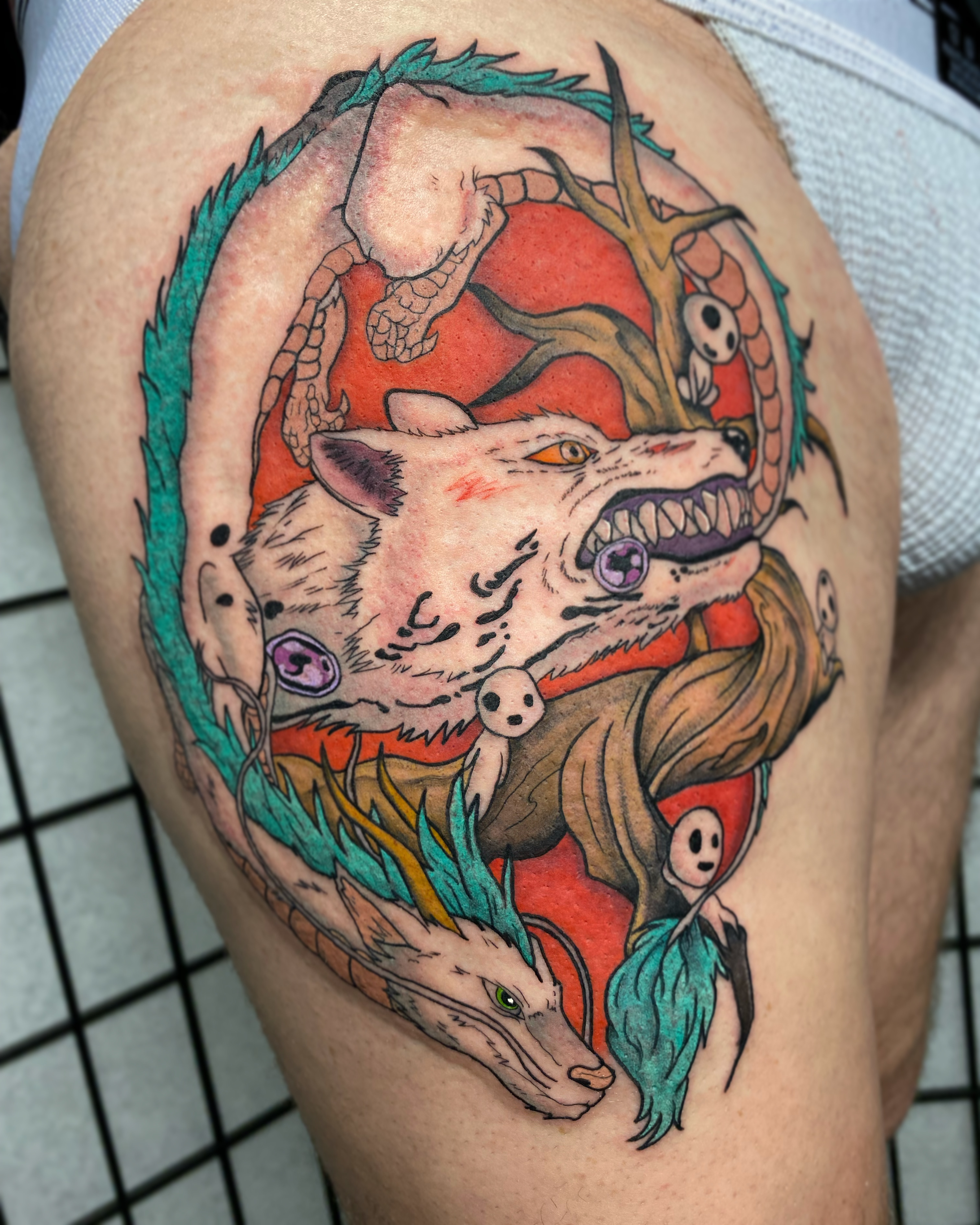 Dan Alport tattoo work 2 - Studio City location