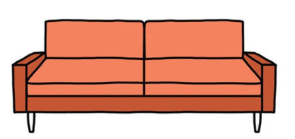  โซฟาmid-century โมเดิรน์ 