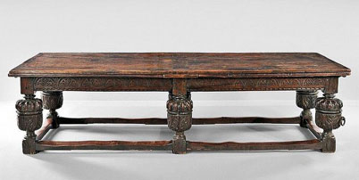 Elizabethan furniture 