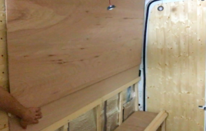 Fabric panels and Side Lights the van conversion guide