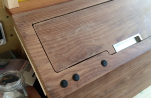 Bed-side Cupboards the van conversion guide