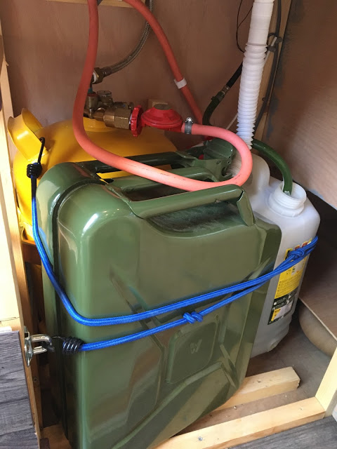 Kitchen unit, Drawers & Extraction Fan the van conversion guide