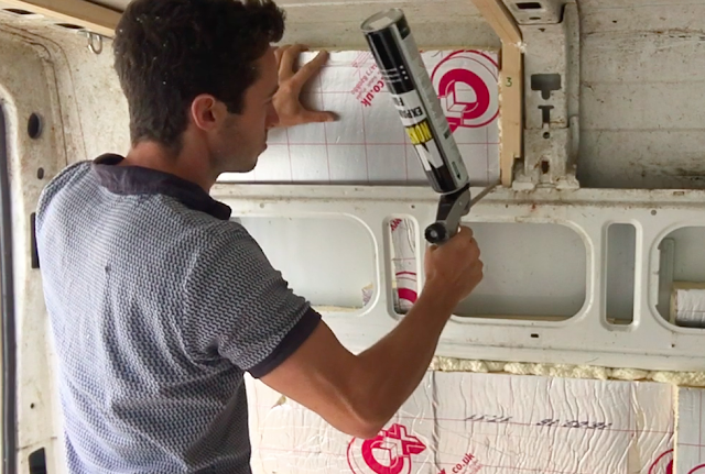 Van conversion insulation