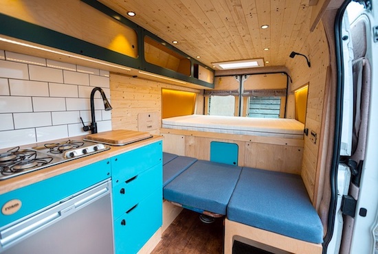 Robbie's Ultimate Climbing Citroen L3H2 Van Conversion