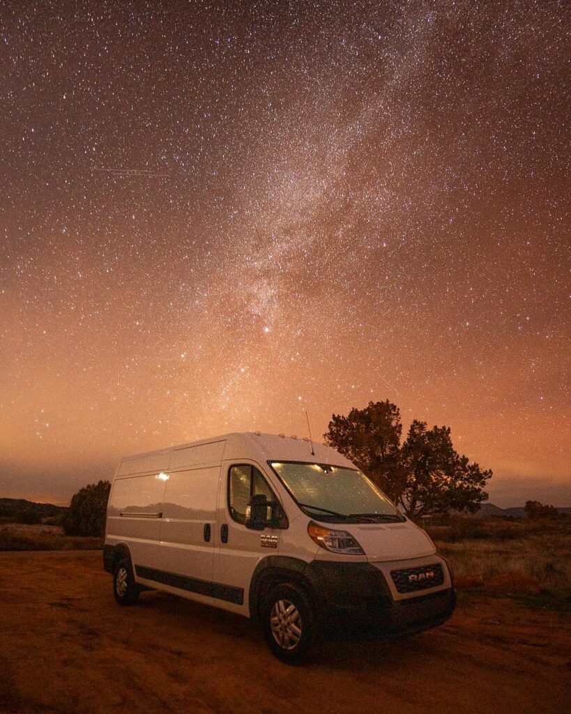 Nikki’s Cosy Log Cabin Inspired Ford Transit 250 Van Conversion the van conversion guide e-book