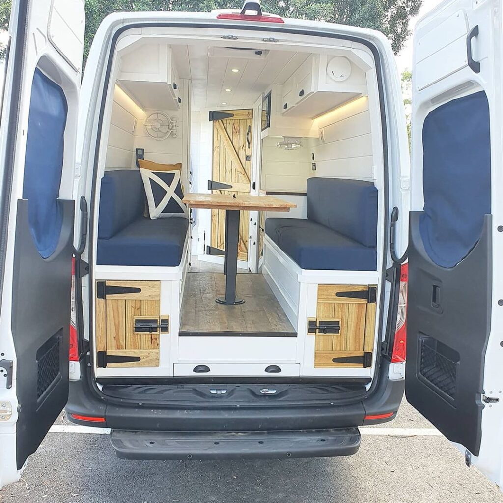 Renee’s Cosy yet Practical Mercedes Benz Sprinter Van Conversion the van conversion guide e-book