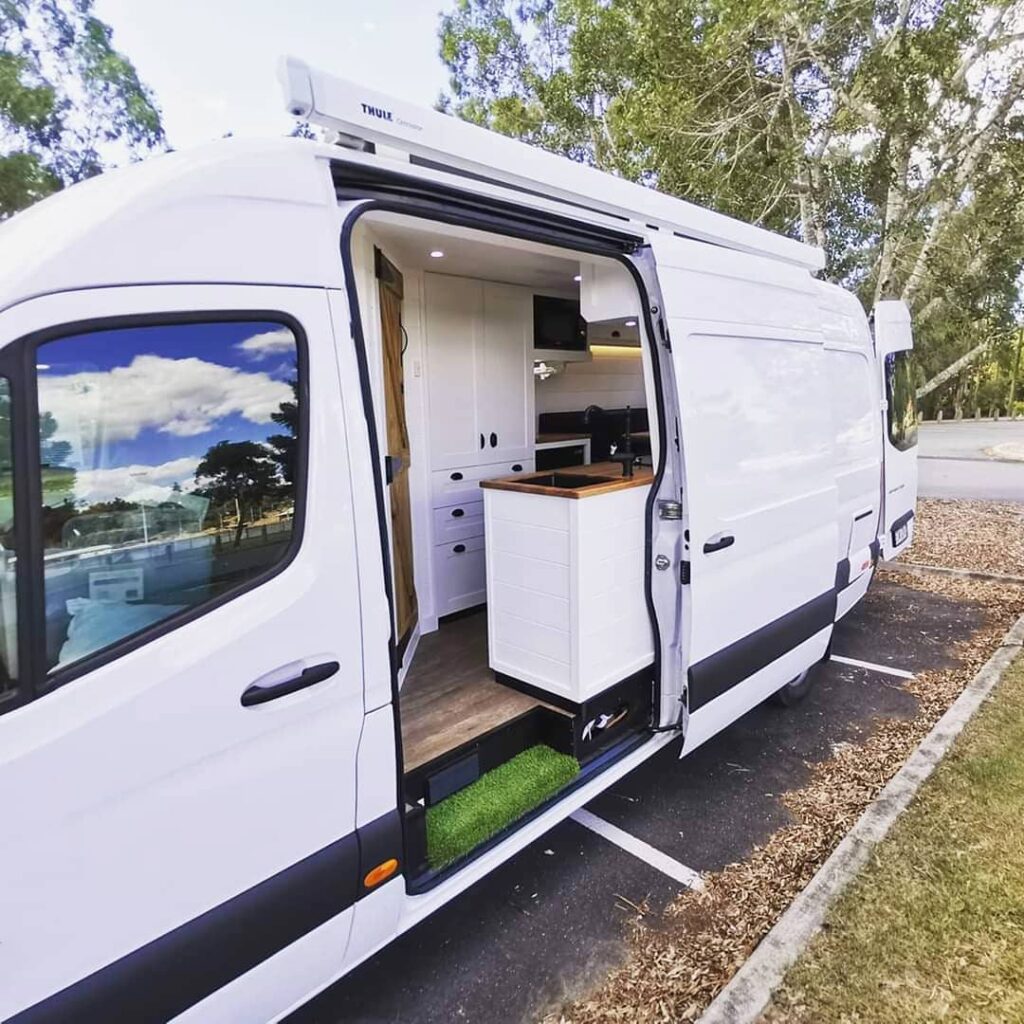 Renee’s Cosy yet Practical Mercedes Benz Sprinter Van Conversion the van conversion guide e-book