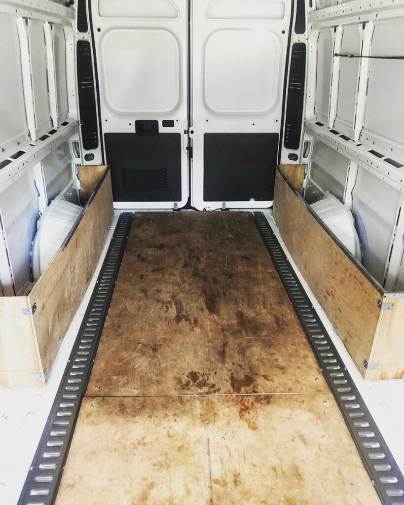 Aaron and Meg's Pro Master Van Conversion Fit for a Luxury Chef the van conversion guide e-book