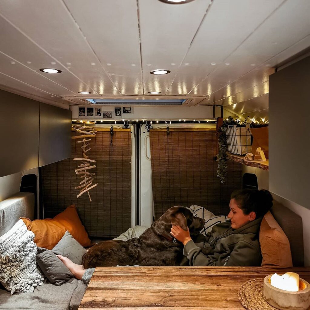 Max and Mona's Cosy Self-Built Fiat Ducato Van Conversion the van conversion guide e-book