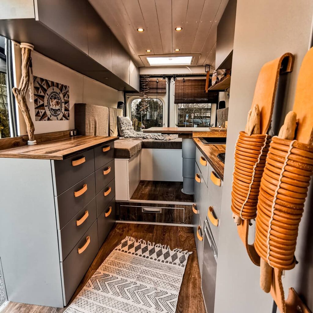 Max and Mona's Cosy Self-Built Fiat Ducato Van Conversion the van conversion guide e-book