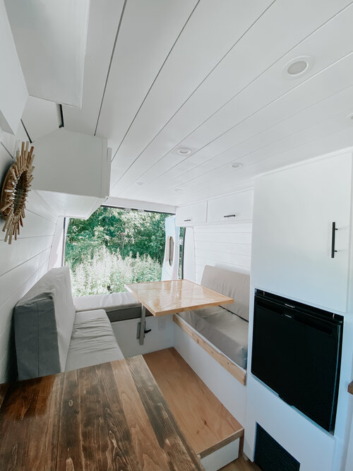 Kara and Cole’s Modern Honeymoon 159 Extended ProMaster Van Conversion the van conversion guide e-book