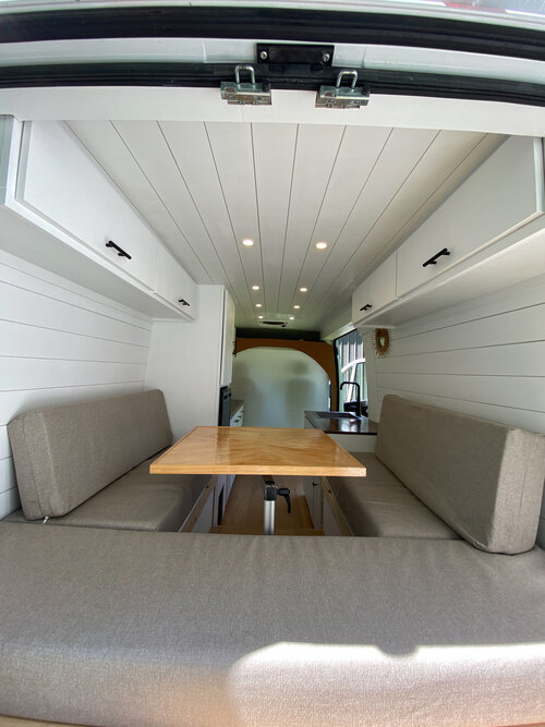 Kara and Cole’s Modern Honeymoon 159 Extended ProMaster Van Conversion the van conversion guide e-book