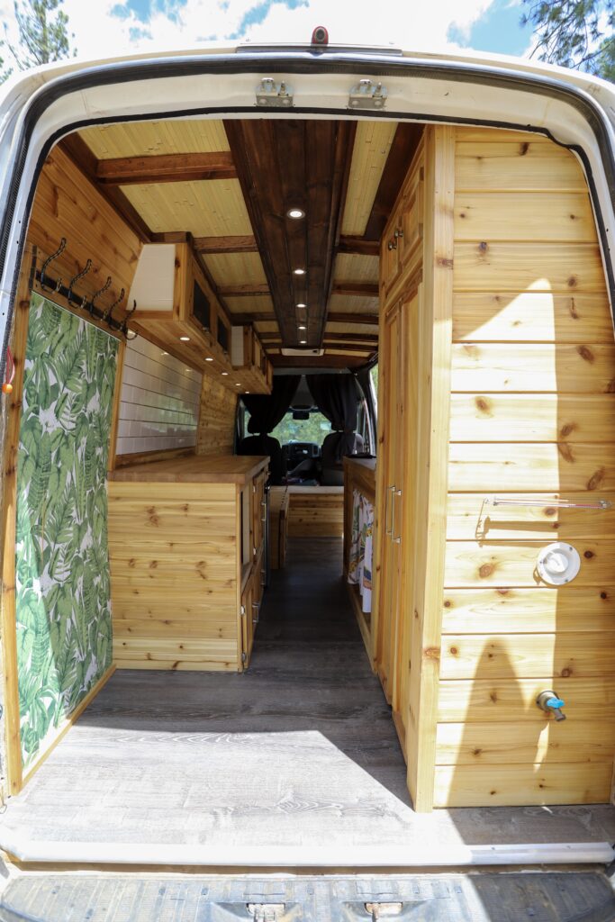 Shane’s Beautifully Hand-Crafted Wooden 2013 Mercedes Sprinter Van Conversion the van conversion guide e-book
