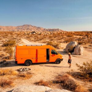Betsy and Justin’s Money-Saving Self Built 2005 Dodge Sprinter Van Conversion