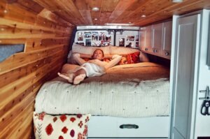 Betsy and Justin’s Money-Saving Self Built 2005 Dodge Sprinter Van Conversion