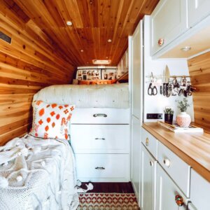 Betsy and Justin’s Money-Saving Self Built 2005 Dodge Sprinter Van Conversion