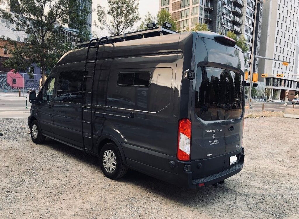 Eric and Kalsey’s ‘Show on the Road’ Ford Transit Van Conversion