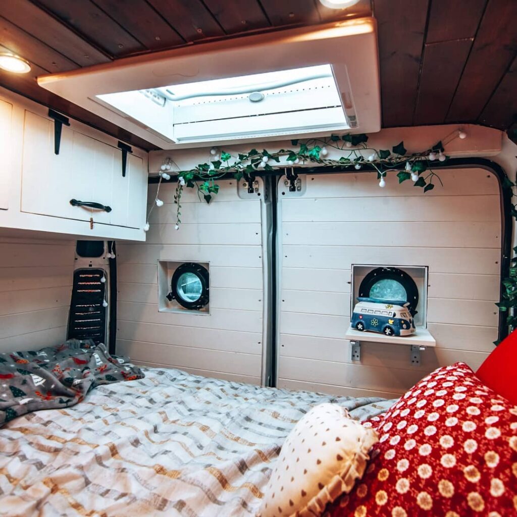 Peugeot van conversion skylight