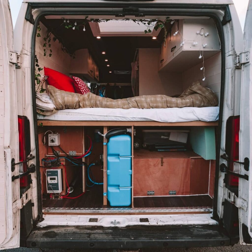 Peugeot van conversion garage