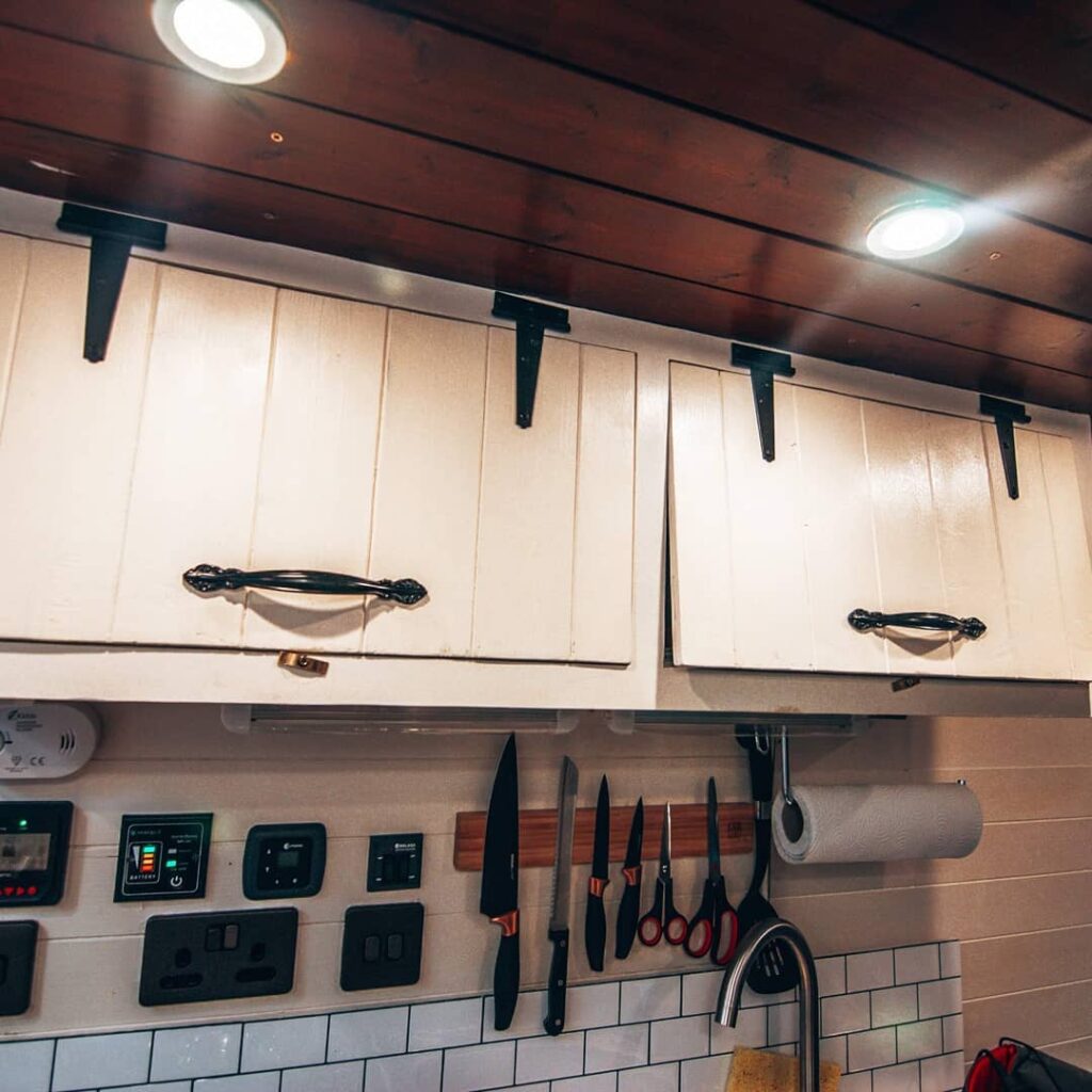 Peugeot van conversion magnetic knife rack