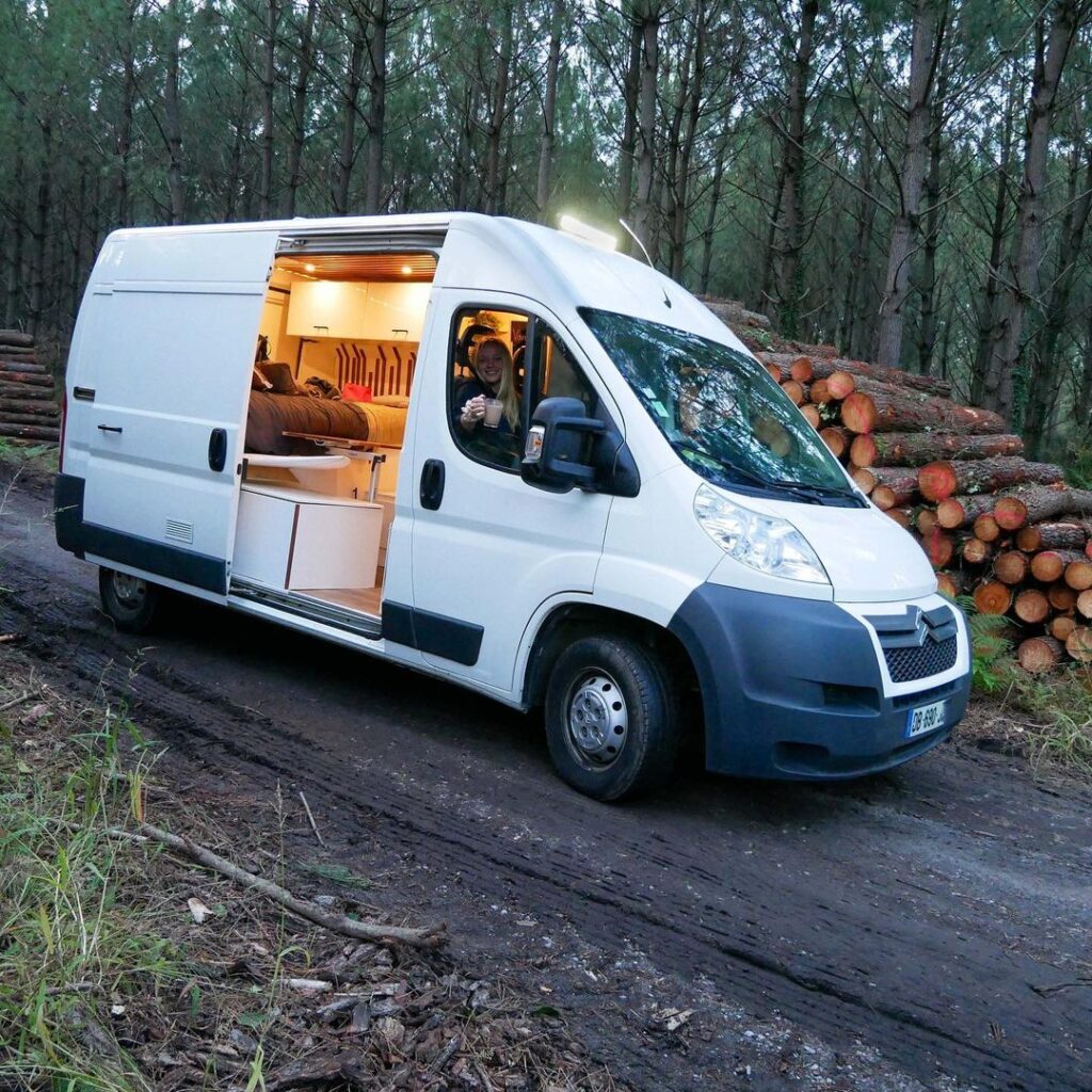 citroen relay van conversion travelling