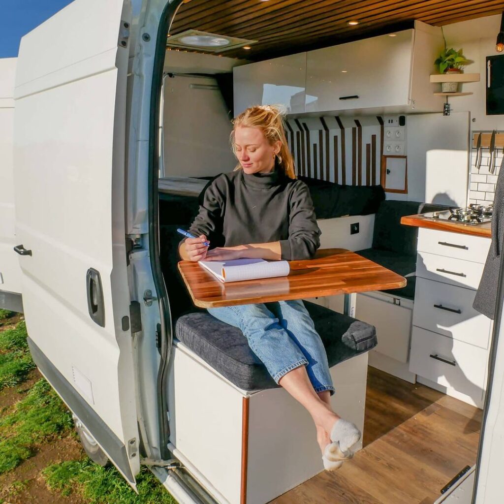 citroen relay van conversion desk