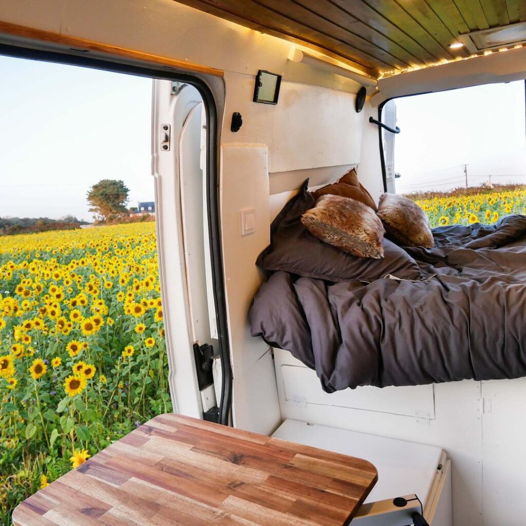 citroen relay van conversion double bed