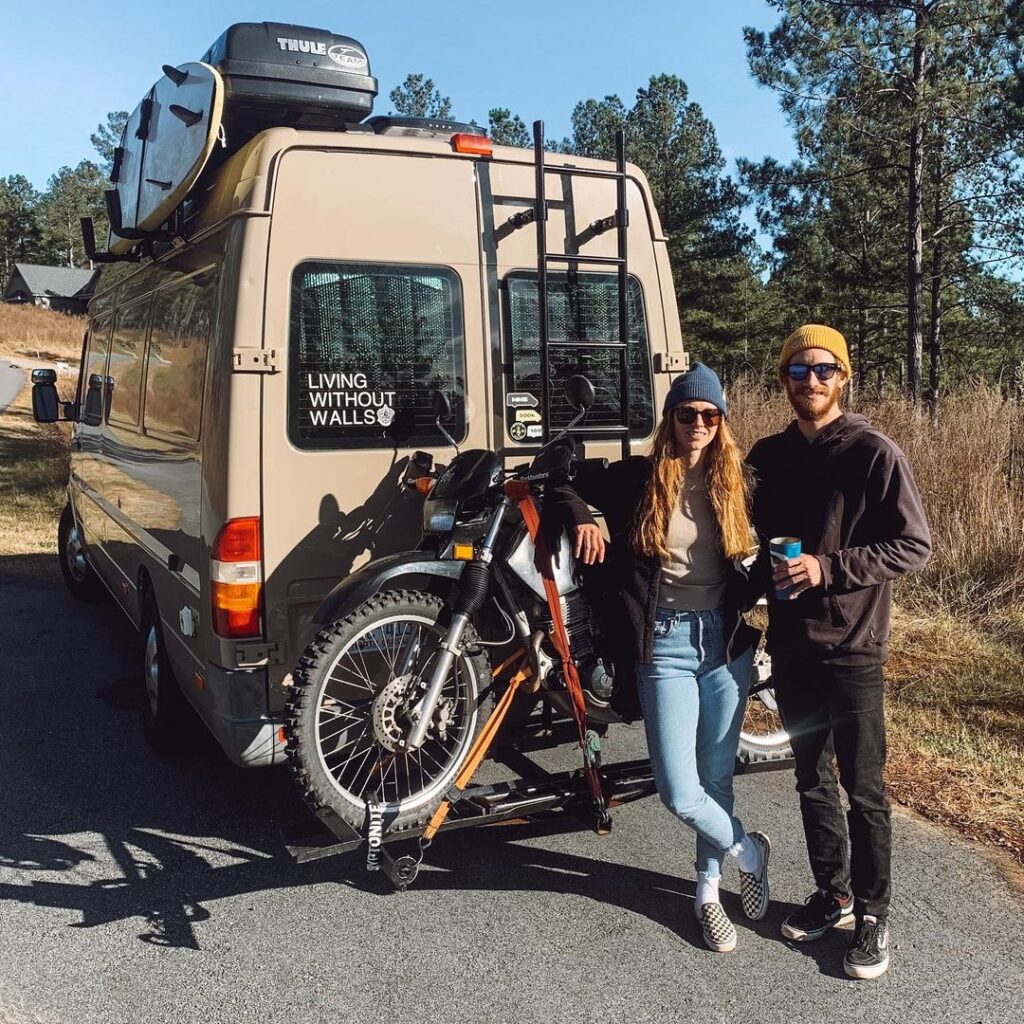 Amanda and zach 2006 mercedes sprinter van conversion