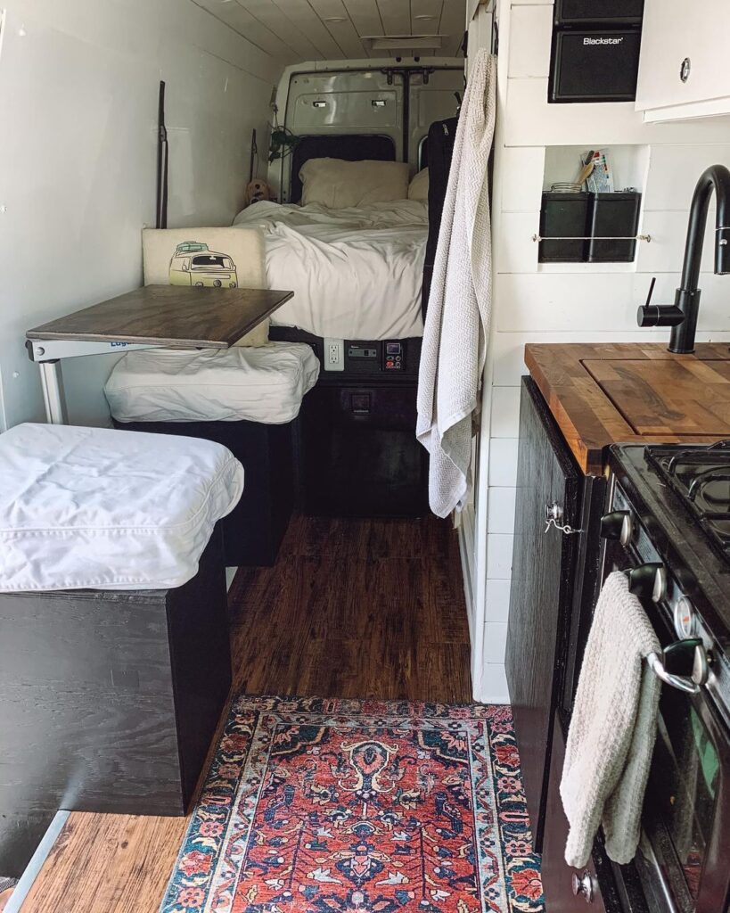 Amanda and zach 2006 mercedes sprinter van conversion