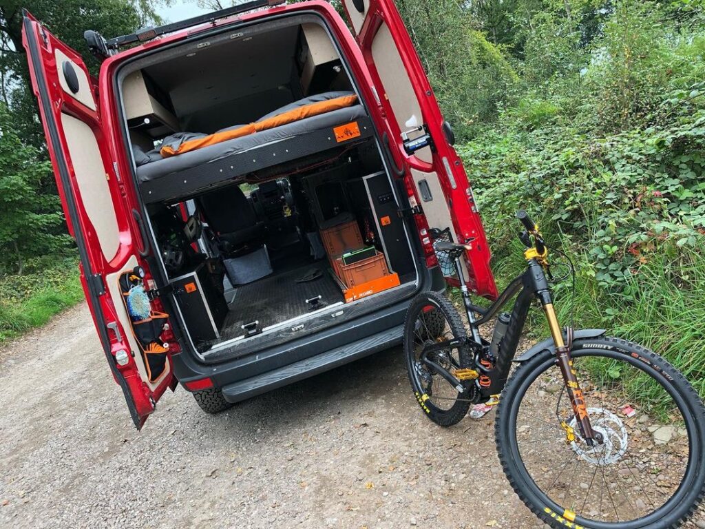 mercedes sprinter MTB van