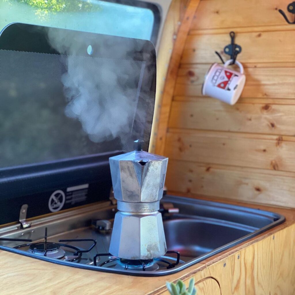 bulli van conversion kettle