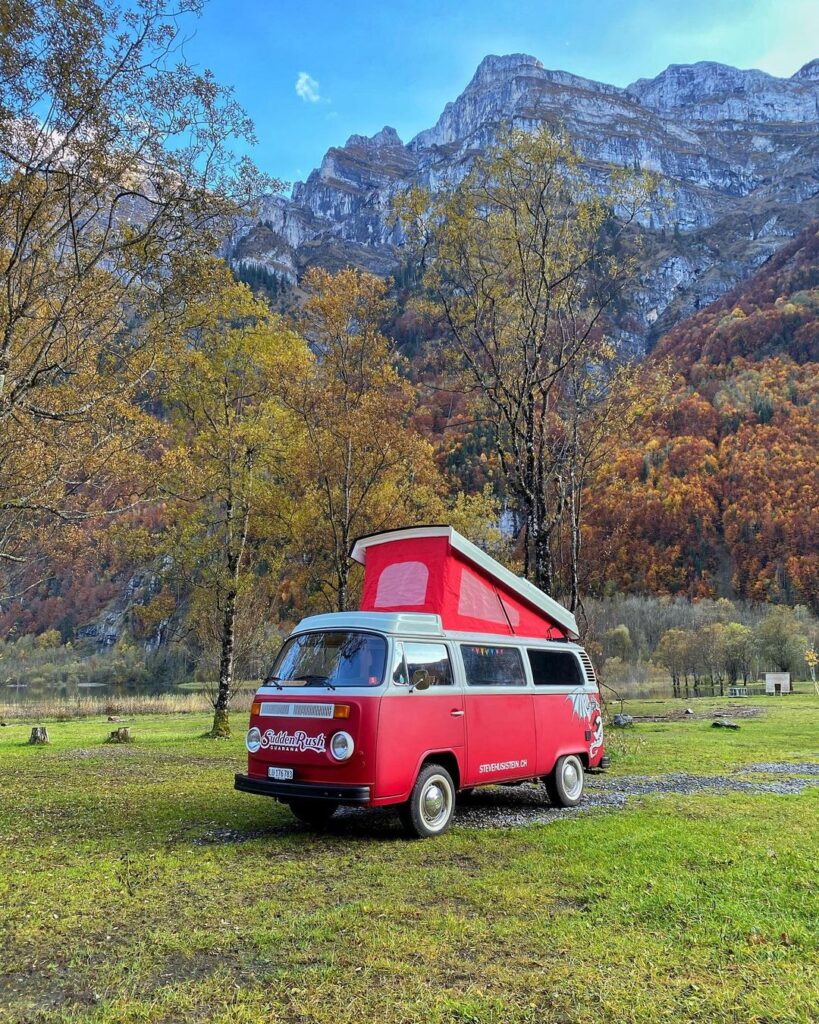 volkswagen van conversion foldable roof