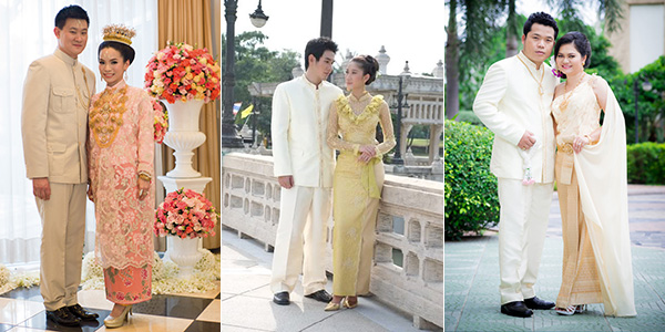 ชุดแต่งงานสไตล์ไทยประยุกต์