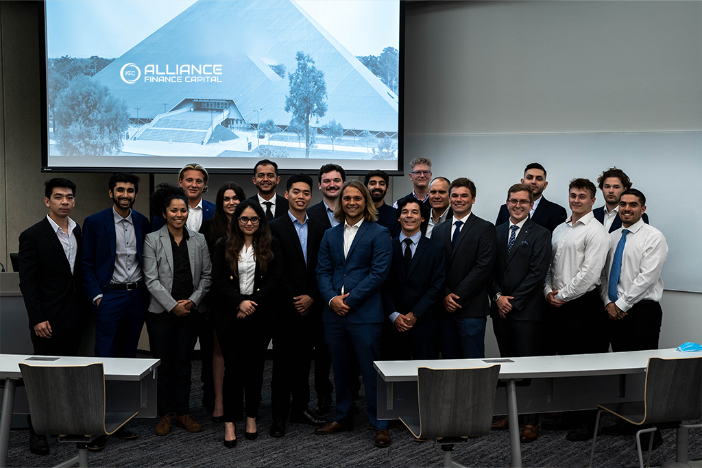 Working with investments.