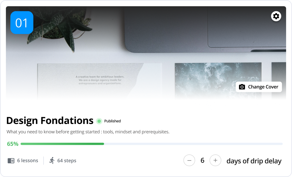 SchoolMaker drip courses