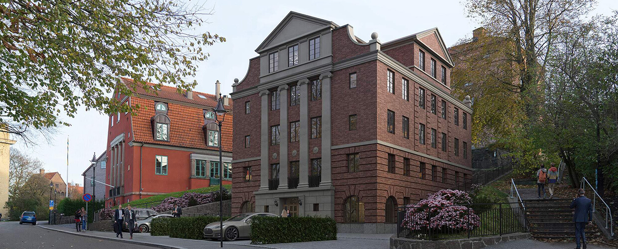 Bostads- och kontorsfastighet på Ekmansgatan